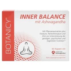 Botanicy Inner Balance mit Ashwagandha Ksm-66 Kapseln, 60 St