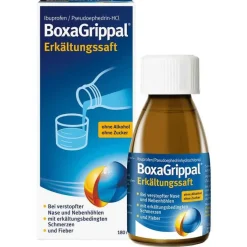 Online Boxagrippal Erkältungssaft 200 mg/10 ml + 30 mg/10 ml, 180 ml