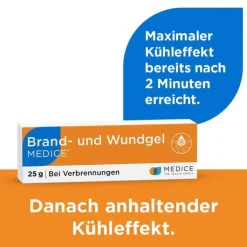Brand- und Wundgel Medice bei Verbrennungen, 25 g