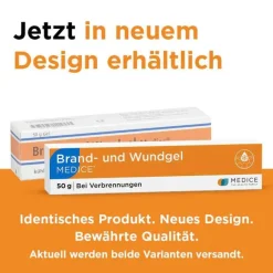 Medice Brand- und Wundgel bei Verbrennungen, 50 g
