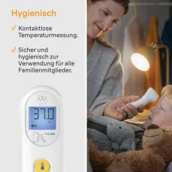 Clearance 3 kontaktloses Thermometer, 1 St Fieberthermometer