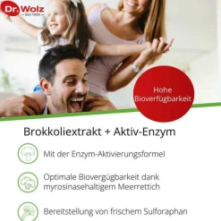 Best Dr. Wolz Brokkoliextrakt + Aktiv-Enzym magensaftresistent Kapseln , 60 St