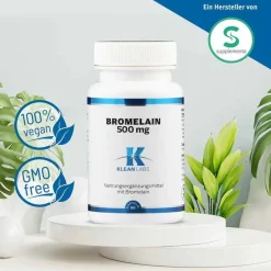 New Klean Labs Bromelain 500 mg Kapseln, 60 St