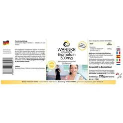 Best Bromelain 500 mg Tabletten, 250 St Enzyme|Verdauung