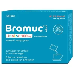 Bromuc akut Junior 100 mg Hustenlöser , 20 St