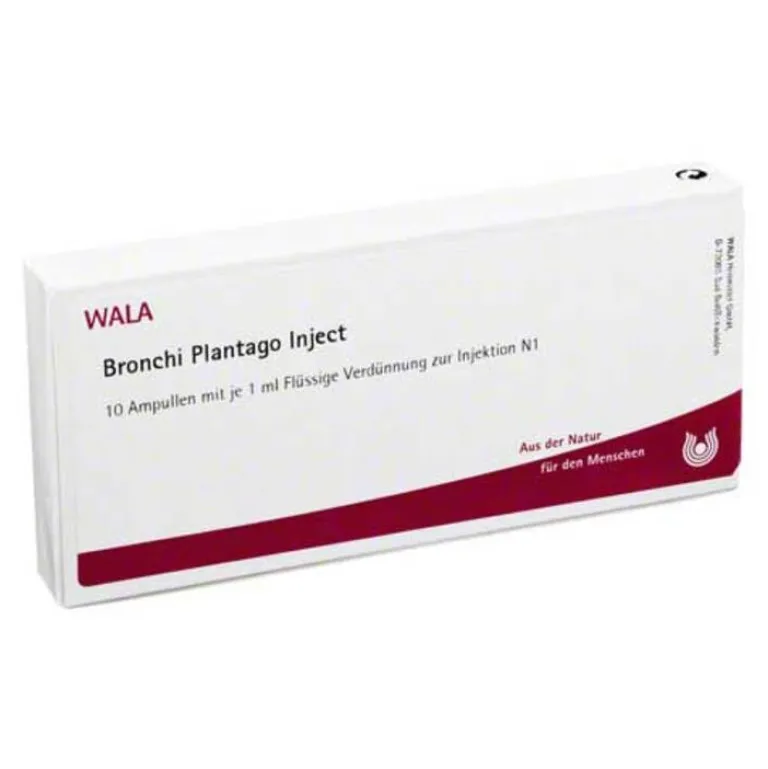 Hot Wala Bronchi Plantago Inject Ampullen, 10X1 ml