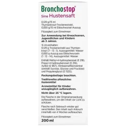 Bronchostop® Sine Hustensaft, 200 ml