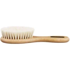 Bürste Baby Holz + Ziegenhaar, 1 St Haut- & Haarpflege