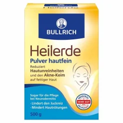Hot Bullrich Heilerde Pulver hautfein, 500 g Heilerde