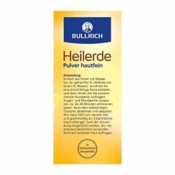 Hot Bullrich Heilerde Pulver hautfein, 500 g Heilerde