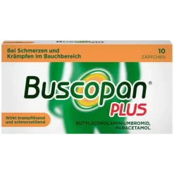 Buscopan plus Zäpfchen, 10 St