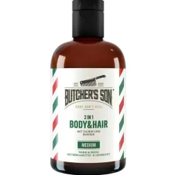 Online Butchers Son 2in1 Body & Hair Shampoo medium, 420 ml