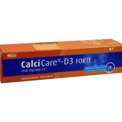 Discount D3 forte Brausetabletten, 20 St Calcium