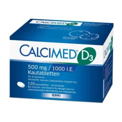 Outlet D3 500 mg / 1000 I.E. Kautabletten, 120 St Calcium