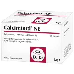 Online Calciretard NE Kapseln, 90 St Vitamin K|Vitamin D (Colecalciferol)