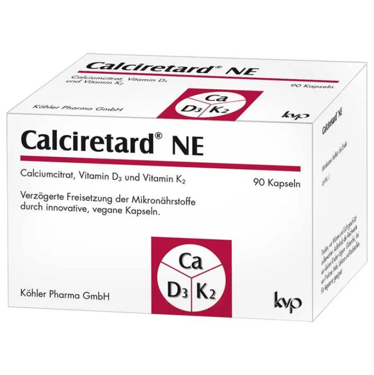 Online Calciretard NE Kapseln, 90 St Vitamin K|Vitamin D (Colecalciferol)