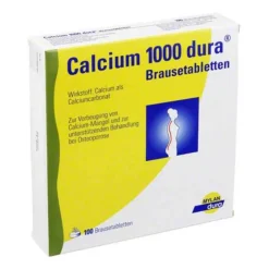 New Dura Calcium 1000 Brausetabletten, 100 St