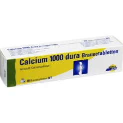 Calcium 1000 Brausetabletten, 20 St Calcium
