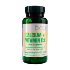 New Calcium + Vitamin D3 Bios Kapseln, 100 St Calcium