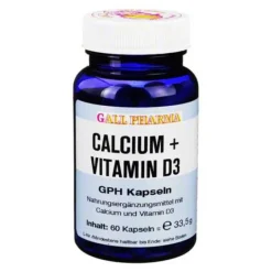 Best Hecht Pharma Calcium + Vitamin D3 GPH Kapseln, 60 St