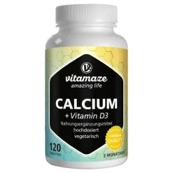 Sale Vitamaze Calcium D3 600 mg / 400 I.E. vegetarisch Tabletten, 120 St