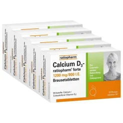Calcium D3 ratiopharm forte Brausetabletten, 100 St