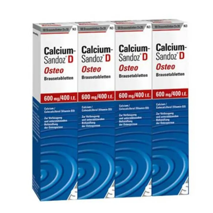 Calcium Sandoz D Osteo Brausetabletten, 40 St