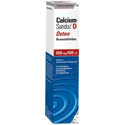 Sale Calcium Sandoz D Osteo Brausetabletten, 20 St Vitamin D (Colecalciferol)|Calcium
