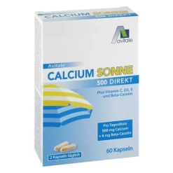 Calcium Sonne 500 Kapseln, 60 St Calcium