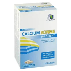 Outlet Calcium Sonne 500 Kapseln, 120 St Calcium