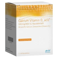 Clearance Calcium Vitamin D3 ® 500 mg/400 I.E. Kautabletten, 120 St Vitamin D (Colecalciferol)|Calcium