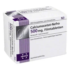 Outlet Medice Calciumacetat Nefro 500 mg Filmtabletten, 200 St