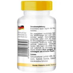 Outlet Warnke Calciumcarbonat 500 Kautabletten, 100 St