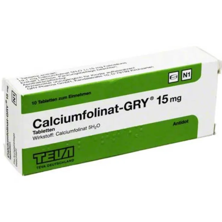 Calciumfolinat Gry 15 Tabletten, 10 St