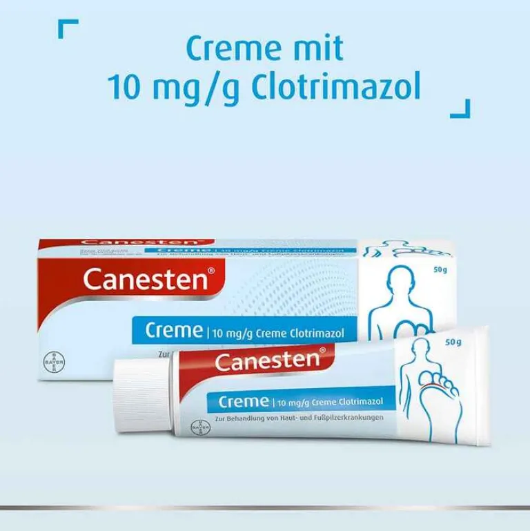 Clearance Creme gegen Pilzerkrankungen an Haut & Füßen, 50 g Scheidenpilz Medikamente|Scheidenpilz Creme