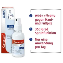 New Canesten ® EXTRA Spray gegen Pilzerkrankungen der Haut, 25 ml