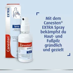 New Canesten ® EXTRA Spray gegen Pilzerkrankungen der Haut, 25 ml