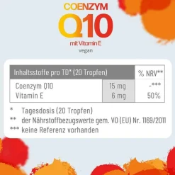 Outlet CannSol Coenym-Q10 mit Vitamin E Tropf.zum Einnehmen, 30 ml