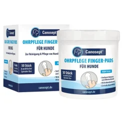 Canosept Ohrpflege Finger-Pads für Hunde, 50 St