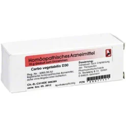 Online Dr. Reckeweg Carbo vegetabilis D 30 Globuli, 10 g