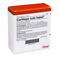 Discount Cartilago suis Ampullen, 10 St Heel