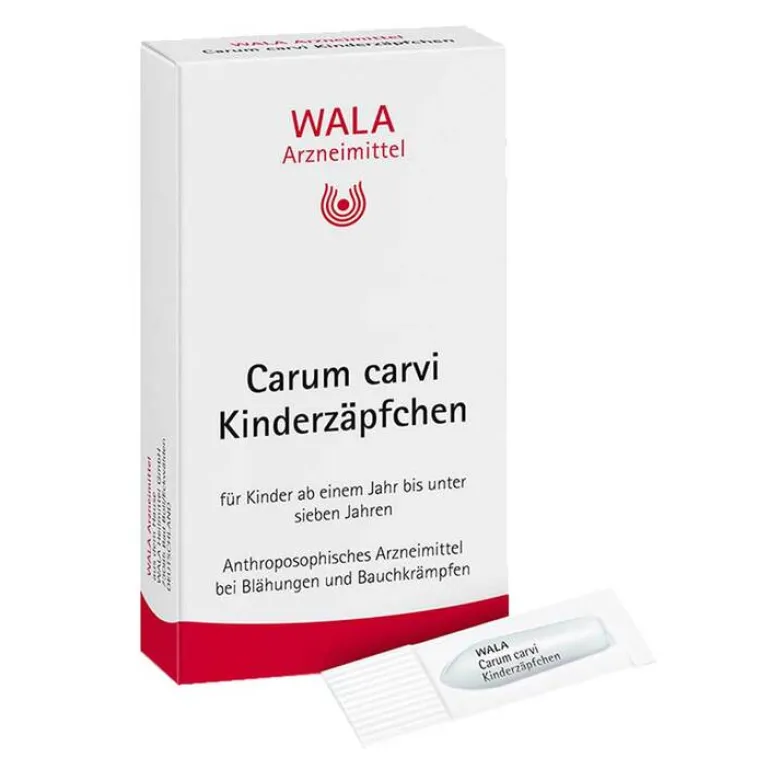 New Wala Carum Carvi Kinderzäpfchen, 10X1 g