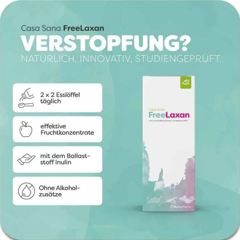 Online Casa Sana Freelaxan Flüssigkeit zum Einnehmen, 200 ml