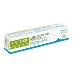 Cattier Zahncreme mit Heilerde und Propolis, 75 ml