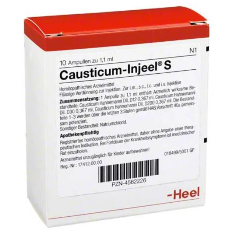 Outlet Injeel causticum S Ampullen, 10 St