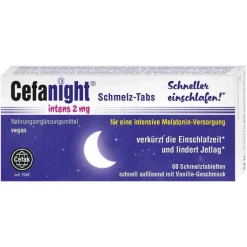 Cefanight intens 2 mg Schmelz-Tabs, 60 St