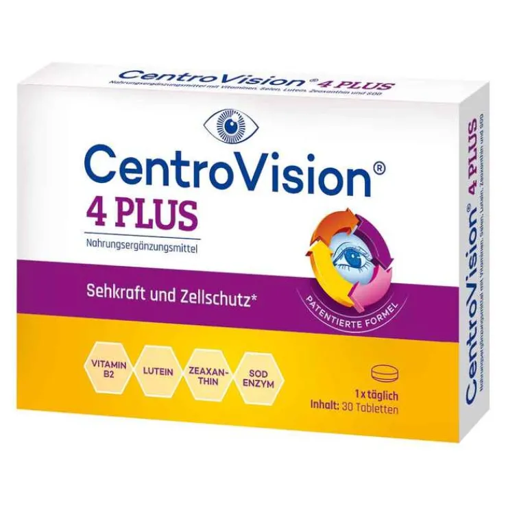 Centrovision 4 Plus Tabletten, 30 St