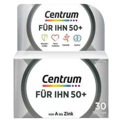 Outlet für Ihn 50 + Capletten, 30 St Multivitamine|Männergesundheit