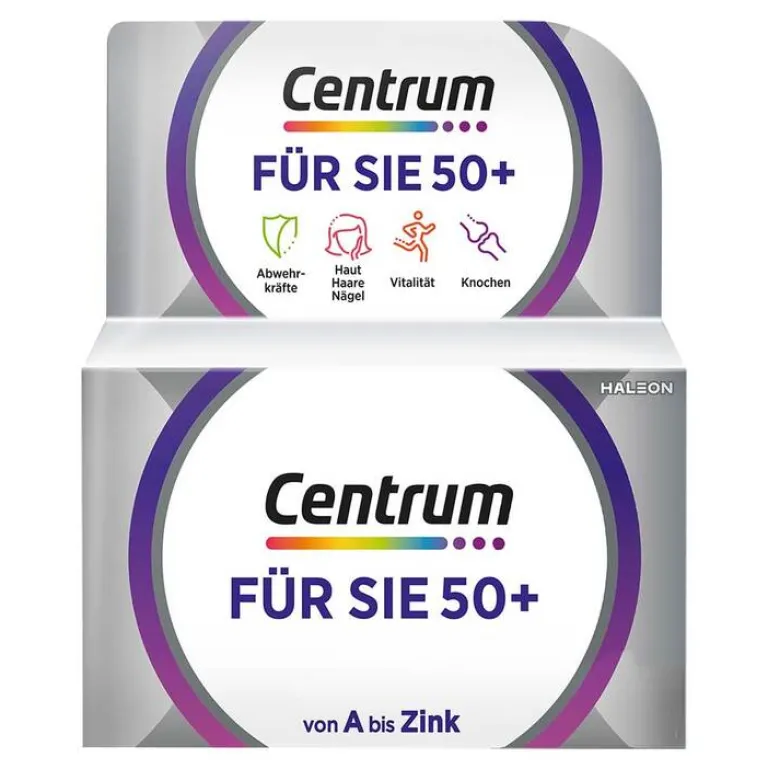 Online für Sie 50 + Capletten, 30 St Multivitamine|Wechseljahre