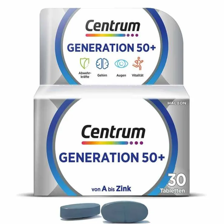 Centrum Generation 50 + Tabletten, 30 St